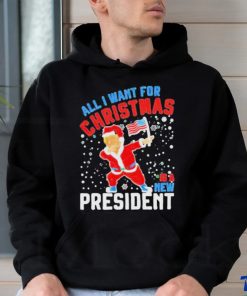 Official Trump all I want for Christmas is a new president T shirt