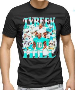 Official Tyreek Hill Miami Dolphins Retro T Shirt