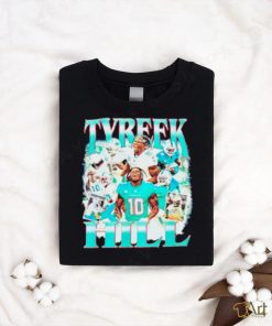 Official Tyreek Hill Miami Dolphins Retro T Shirt