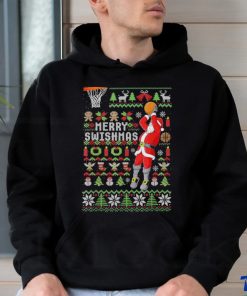 Official Ugly Merry Christmas Basketball Xmas Pajama T Shirt