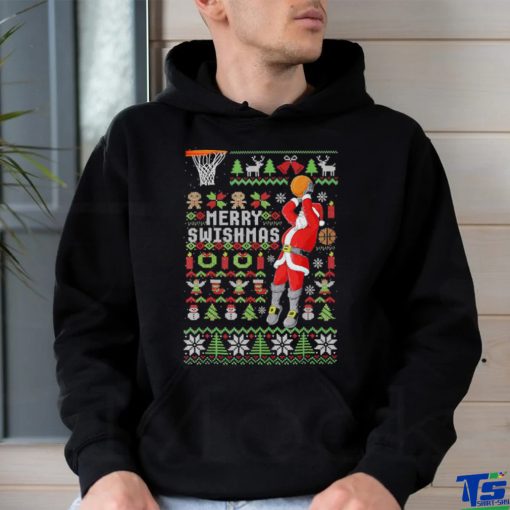 Official Ugly Merry Christmas Basketball Xmas Pajama T Shirt