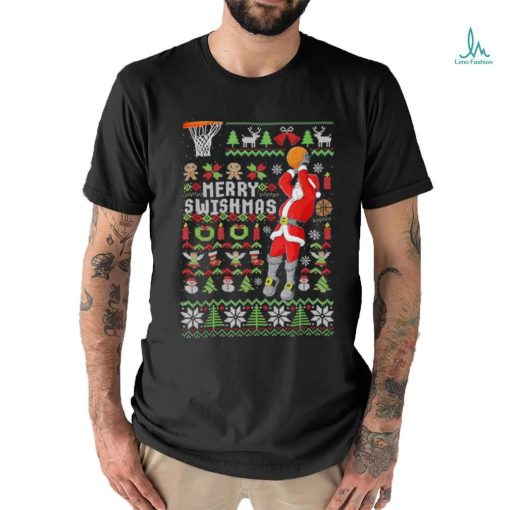 Official Ugly Merry Christmas Basketball Xmas Pajama T Shirt