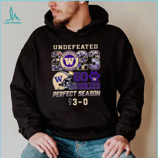 Official Undefeated 2023 Perfect Season 13 0 Go Huskies Washington Football Shirt