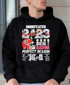 Official Undefeated Georgia Bulldogs Perfect Season T Shirt