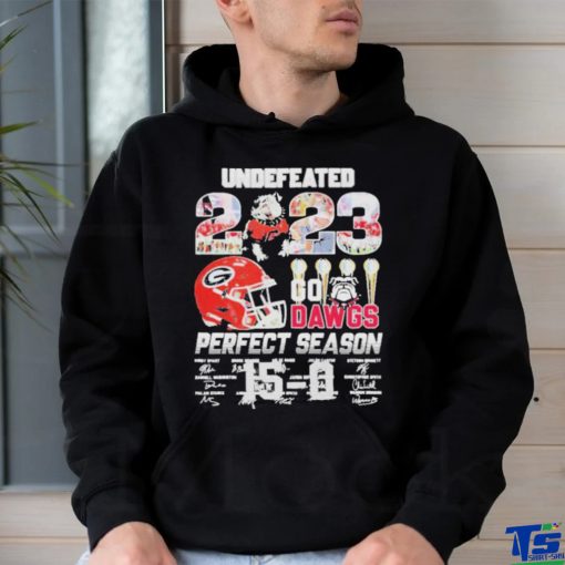 Official Undefeated Georgia Bulldogs Perfect Season T Shirt