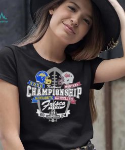 Official University of Montana Vs SDSU Jackrabbits 2024 National Championship Bound Shirt