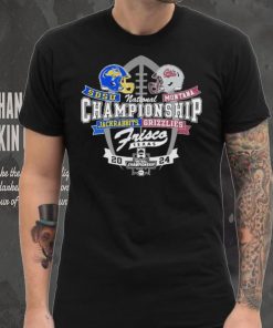 Official University of Montana Vs SDSU Jackrabbits 2024 National Championship Bound Shirt