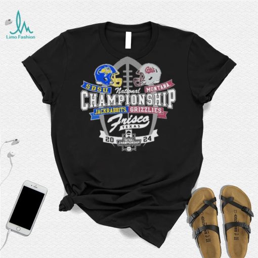 Official University of Montana Vs SDSU Jackrabbits 2024 National Championship Bound Shirt