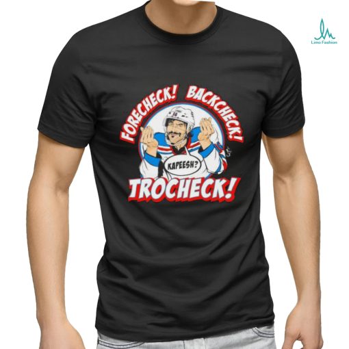 Official Vincent Trocheck Forecheck Backcheck Trocheck Kapeesh shirt