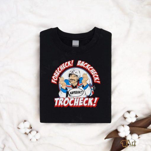 Official Vincent Trocheck Forecheck Backcheck Trocheck Kapeesh shirt