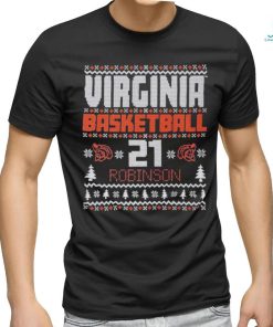 Official Virginia Ncaa Women’s Basketball Anthony Robinson 21 T Shirt