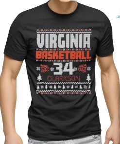 Official Virginia Ncaa Women’s Basketball London Clarkson 34 T Shirt