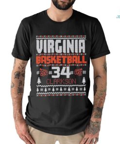 Official Virginia Ncaa Women’s Basketball London Clarkson 34 T Shirt