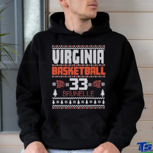 Official Virginia Ncaa Women’s Basketball Sam Brunelle 33 T Shirt