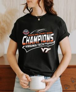 Official Virginia Tech 2023 Military Bowl Champions Shirt, hoodie, sweater, long sleeve and tank top Official Virginia Tech 2023 Military Bowl Champions Shirt