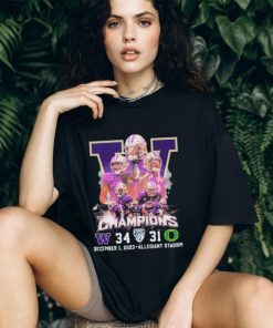 Official Washington Huskies Pac 12 Champions 34 31 Oregon December 1, 2023 Shirt