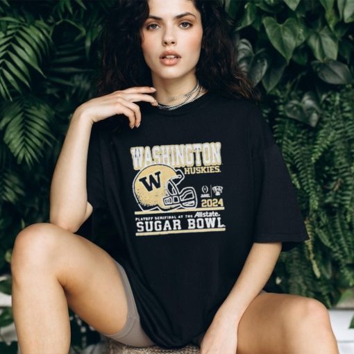 Official Washington huskies sugar bowl 2024 cfp semI Football retro T shirt
