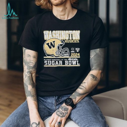 Official Washington huskies sugar bowl 2024 cfp semI Football retro T shirt
