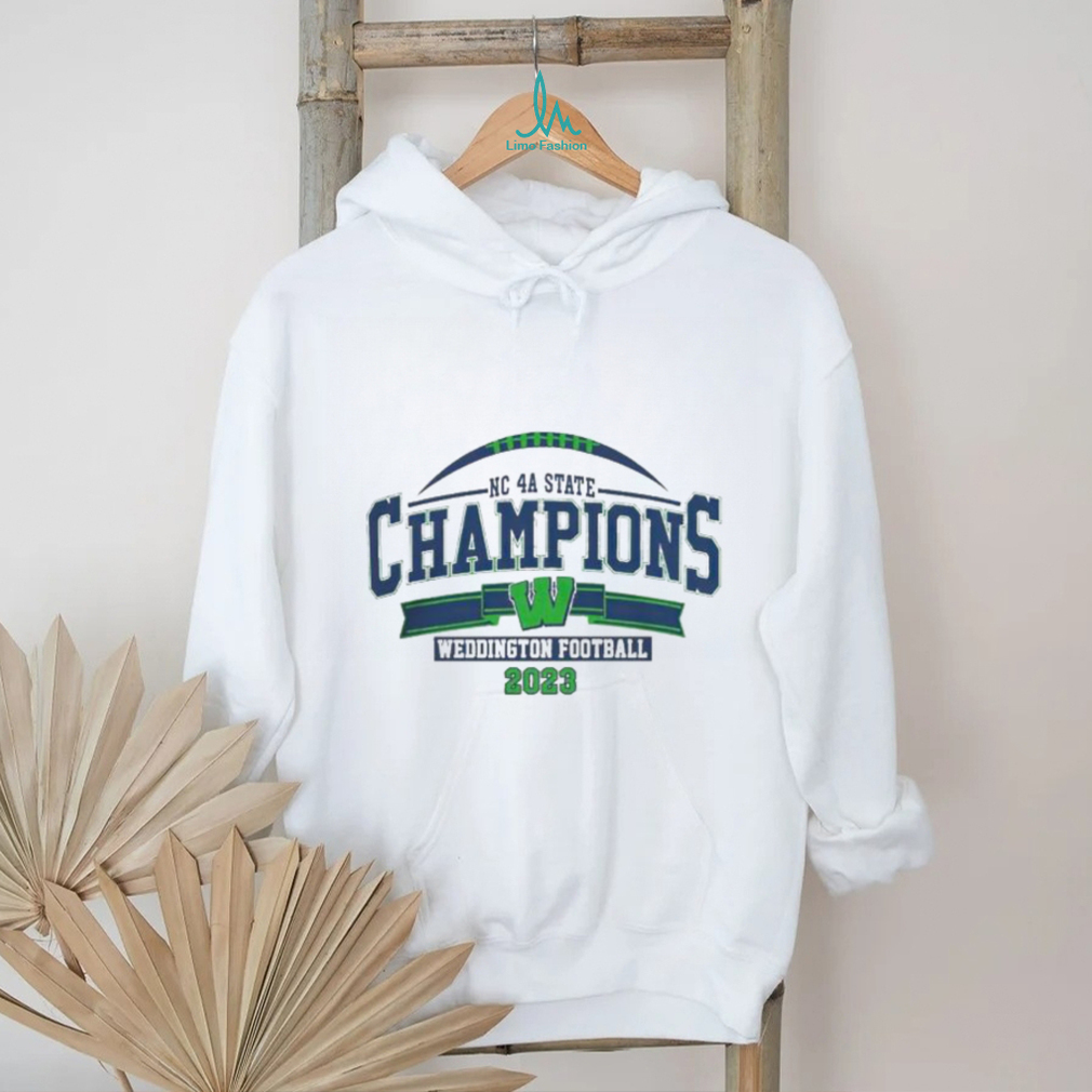 Official Weddington warriors 2023 nc 4a state champions T shirt Official Weddington warriors 2023 nc 4a state champions T shirt