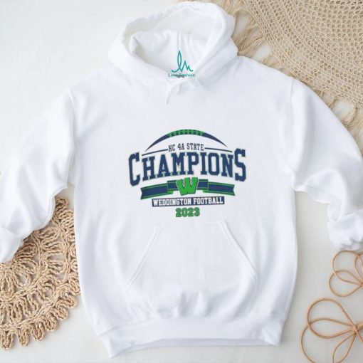 Official Weddington warriors 2023 nc 4a state champions T shirt