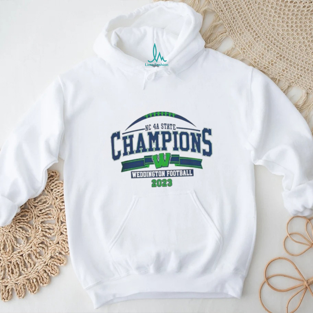 Official Weddington warriors 2023 nc 4a state champions T shirt Official Weddington warriors 2023 nc 4a state champions T shirt