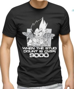 Official When The Stud Count Is Over 9000 T Shirts