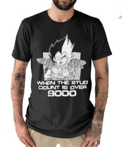 Official When The Stud Count Is Over 9000 T Shirts