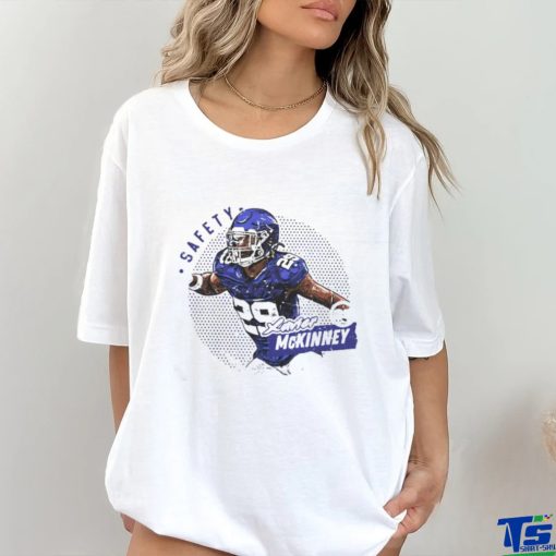 Official Xavier McKinney New York G Dots WHT T Shirt