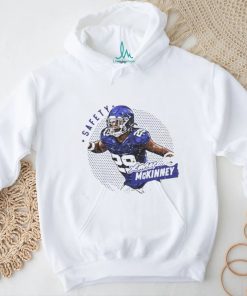 Official Xavier McKinney New York G Dots WHT T Shirt