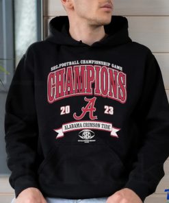 Official alabama Crimson Tide 2023 Sec Football Conference Champions T Shirt