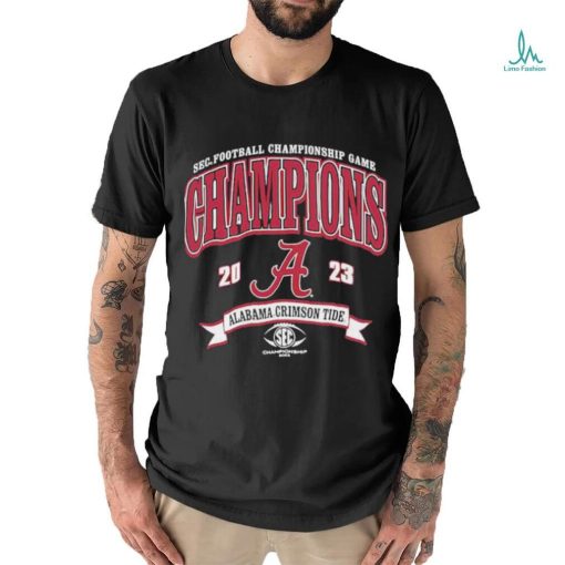 Official alabama Crimson Tide 2023 Sec Football Conference Champions T Shirt