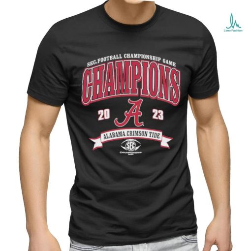 Official alabama Crimson Tide 2023 Sec Football Conference Champions T Shirt