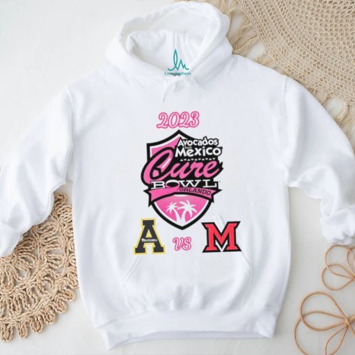 Official appalachian State vs. Miami 2023 Cure Bowl Shirt