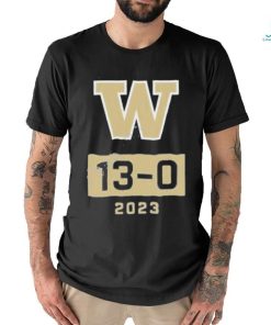 Official ashington Huskies Undefeated Season W 13 0 2023 T Shirt