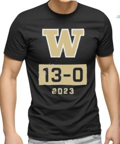 Official ashington Huskies Undefeated Season W 13 0 2023 T Shirt