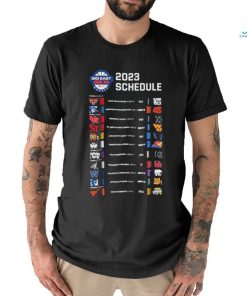 Official big East Big 12 Battle 2023 Schedule Home Decor Poster T Shirt