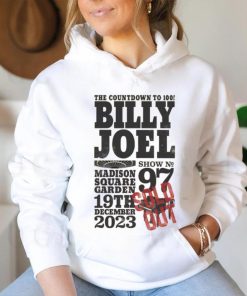 Official billy Joel The Countdown To 100 Madison Square Garden 19th December 2023 T Shirt, hoodie, sweater, long sleeve and tank top Official billy Joel The Countdown To 100 Madison Square Garden 19th December 2023 T Shirt