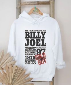 Official billy Joel The Countdown To 100 Madison Square Garden 19th December 2023 T Shirt, hoodie, sweater, long sleeve and tank top Official billy Joel The Countdown To 100 Madison Square Garden 19th December 2023 T Shirt