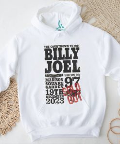 Official billy Joel The Countdown To 100 Madison Square Garden 19th December 2023 T Shirt, hoodie, sweater, long sleeve and tank top Official billy Joel The Countdown To 100 Madison Square Garden 19th December 2023 T Shirt