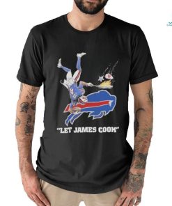 Official buffalo Bills Let James Cook T Shirt