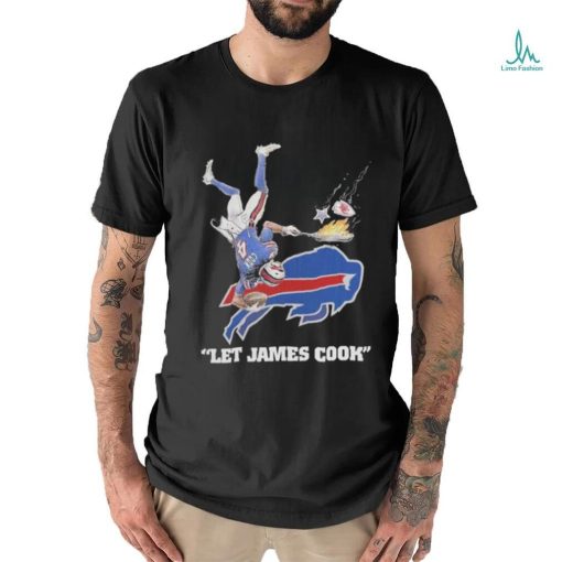 Official buffalo Bills Let James Cook T Shirt