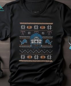 Official detroit Lions Ugly Christmas 2023 T Shirt