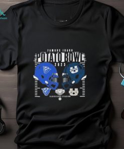 Official georgia State Panthers vs Utah State Aggies Helmet Famous Idaho Potato Bowl 2023 Albertsons Stadium Logo T Shirt