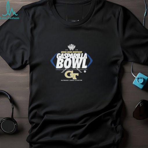 Official georgia Tech Yellow Jackets Union Home Mortgage Gasparilla Bowl Raymond James Stadium 2023 T Shirt