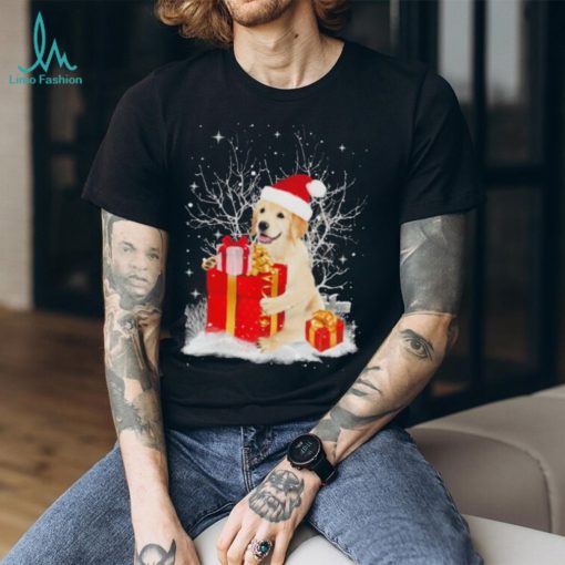 Official gift For Golden Retriever Christmas Snow T Shirt
