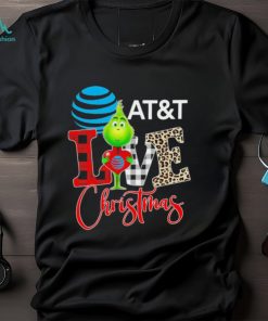 Official grinch Love AT&T Christmas Shirt