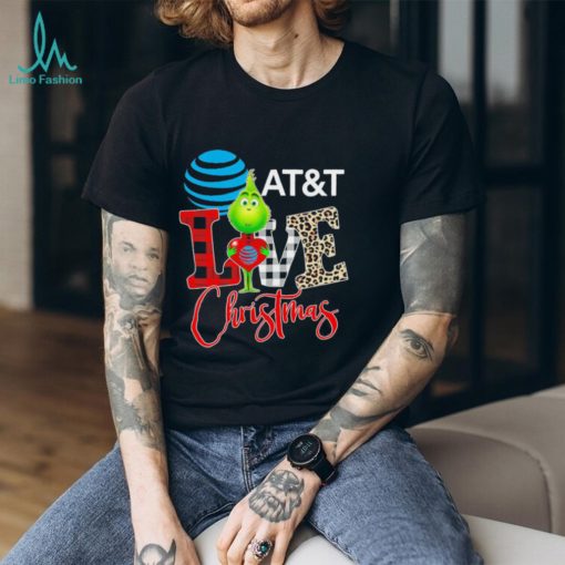 Official grinch Love AT&T Christmas Shirt