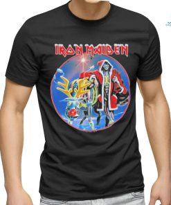 Official iron Maiden Santa Eddie Xmas 2023 Unisex T Shirt