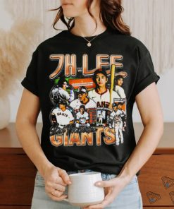 Official jung Hoo Lee San Francisco Giants Baseball Graphic T Shirt