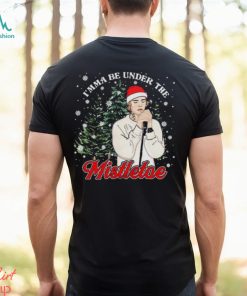 Official justin Bieber I’mma Be Under The Mistletoe Christmas Shirt